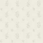 PETIT FLEURS NATURAL Schumacher Wallpaper wallpaper - SKU 4265