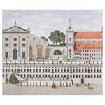 PIAZZA FIRENZE PANEL SET DOCUMENT Schumacher Wallpaper wallpaper - SKU 5014300