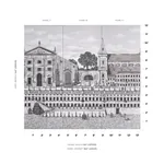 PIAZZA FIRENZE PANEL SET - GRISAILLE Schumacher Wallpaper | PIAZZA FIRENZE PANEL SET GRISAILLE Schumacher Wallpaper wallpaper - SKU 5014301