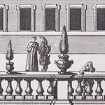 PIAZZA FIRENZE PANEL SET - GRISAILLE Schumacher Wallpaper | PIAZZA FIRENZE PANEL SET GRISAILLE Schumacher Wallpaper wallpaper - SKU 5014301