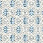 PIGKAMMAREN BLUE Schumacher Wallpaper wallpaper - SKU 4527