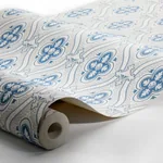 PIGKAMMAREN BLUE Schumacher Wallpaper wallpaper - SKU 4527