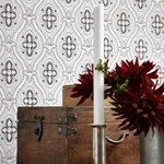 PIGKAMMAREN - UMBER Schumacher Wallpaper | Wallpaper Twins PIGKAMMAREN UMBER Schumacher Wallpaper wallpaper - SKU 4525