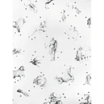PILAR PANEL SET - GRISAILLE Schumacher Wallpaper | Wallpaper PILAR PANEL SET GRISAILLE Schumacher Wallpaper wallpaper - SKU 5015110