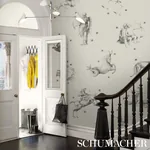 PILAR PANEL SET - GRISAILLE Schumacher Wallpaper | Wallpaper PILAR PANEL SET GRISAILLE Schumacher Wallpaper wallpaper - SKU 5015110