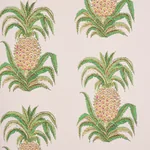 PINEAPPLES BLUSH Schumacher Wallpaper wallpaper - SKU 5010451