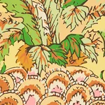 PINEAPPLES YELLOW Schumacher Wallpaper wallpaper - SKU 5010452