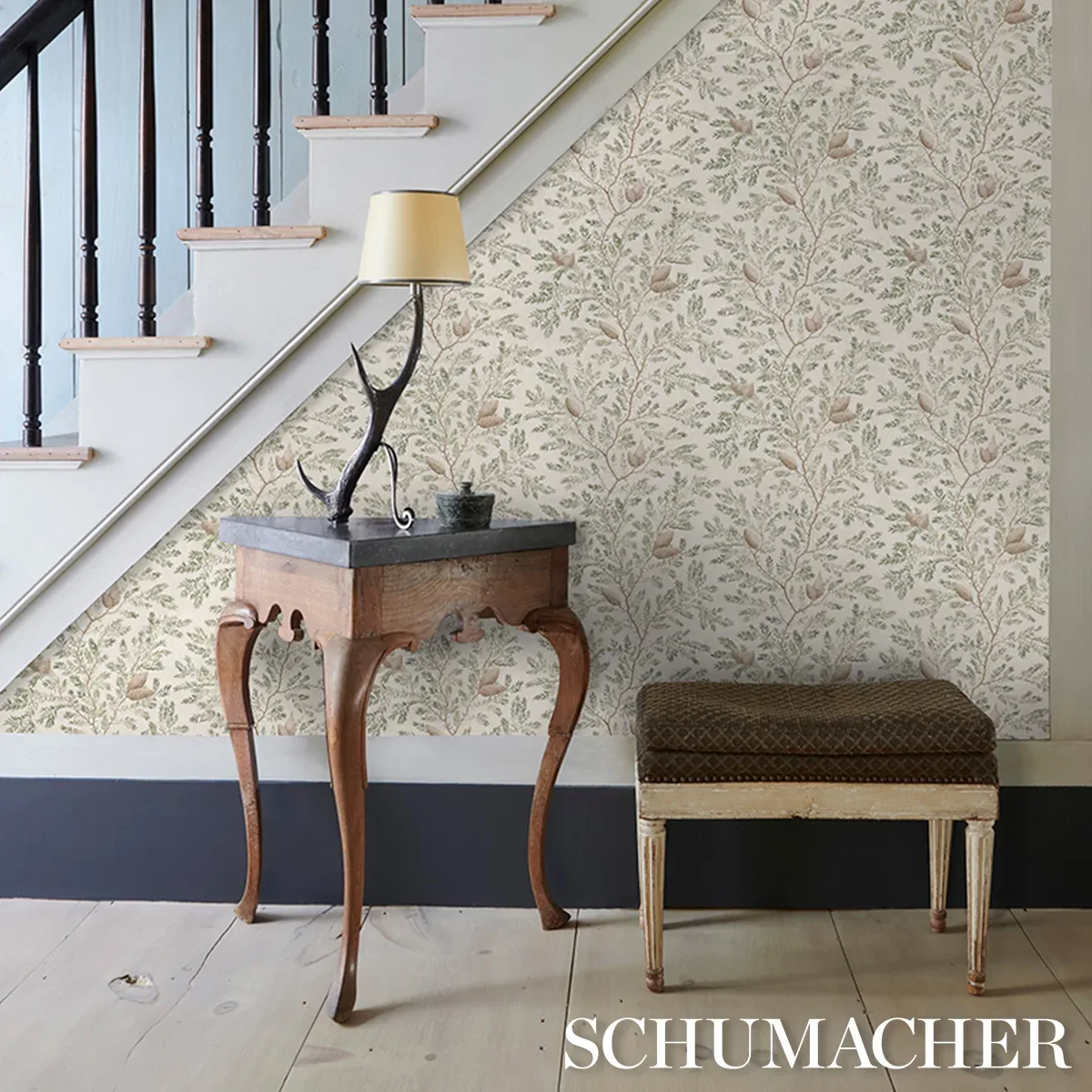PINEWOOD SPRUCE Schumacher Wallpaper wallpaper - SKU 5016090