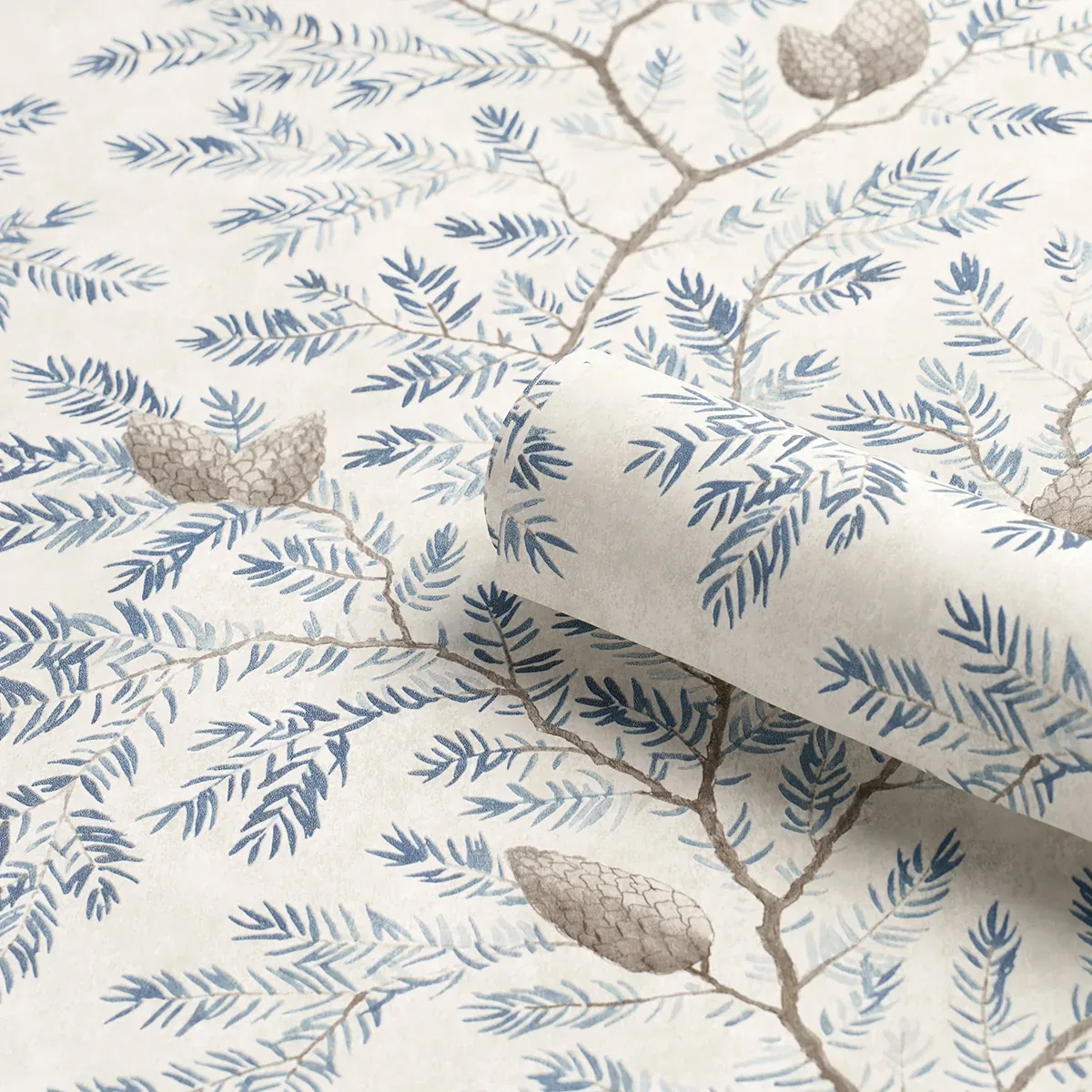 PINEWOOD WINTER Schumacher Wallpaper wallpaper - SKU 5016091
