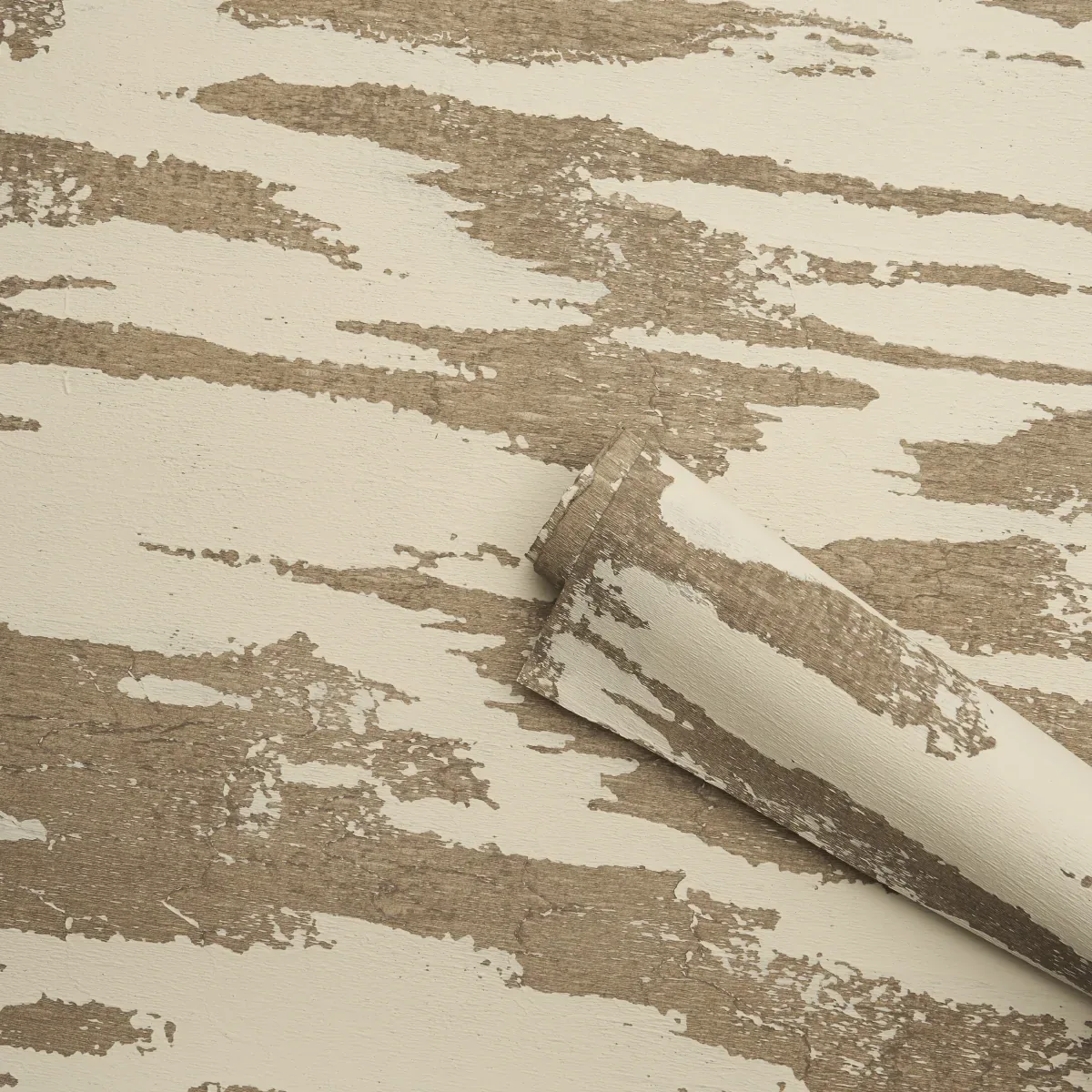 PLASTERED MANUSCRIPT BIRCH Schumacher Wallpaper wallpaper - SKU 5015330