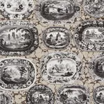 PLATES & PLATTERS NEUTRAL Schumacher Wallpaper wallpaper - SKU 5010411