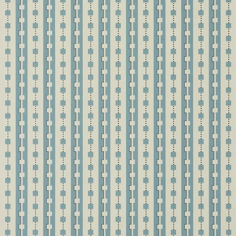 PLAZA BLUES BLUE Schumacher Wallpaper wallpaper - SKU 5008122