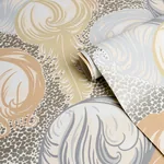PLUMES CHAMPAGNE Schumacher Wallpaper wallpaper - SKU 5009150