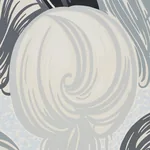 PLUMES GRISAILLE Schumacher Wallpaper wallpaper - SKU 5009151