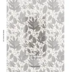 POLKA DOT JUNGLE - BLACK & CREAM Schumacher Wallpaper | Wall POLKA DOT JUNGLE BLACK & CREAM Schumacher Wallpaper wallpaper - SKU 5015462