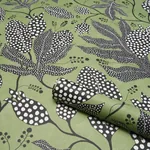 POLKA DOT JUNGLE BLACK & GREEN Schumacher Wallpaper wallpaper - SKU 5015460