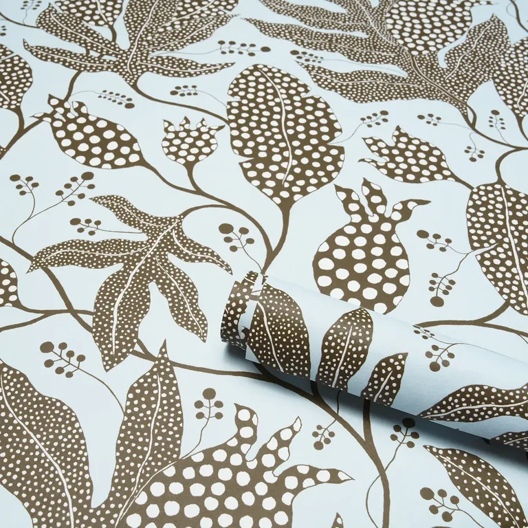 Schumacher POLKA DOT JUNGLE wallpaper