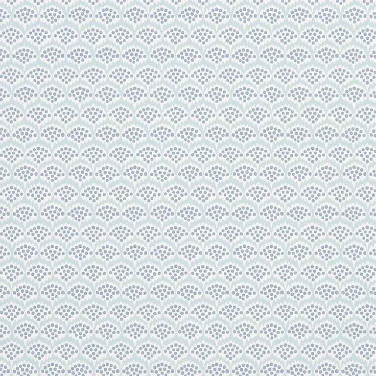 Schumacher POLLEN wallpaper, color DELFT, SKU 5014961
