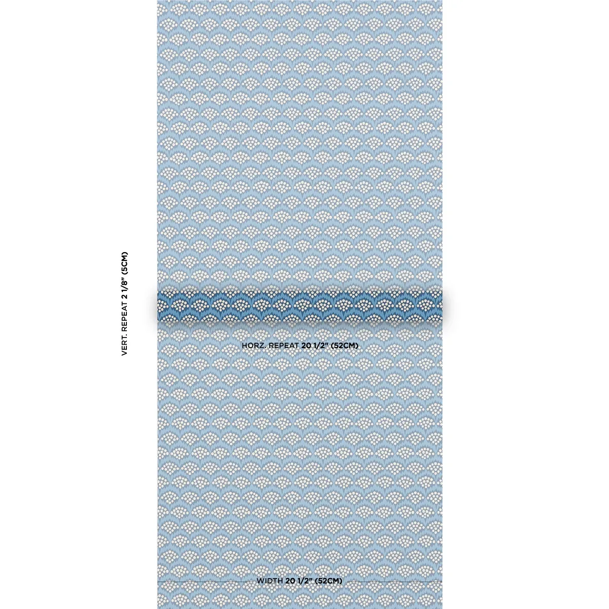 POLLEN - FRENCH BLUE Schumacher Wallpaper | Wallpaper Twins POLLEN FRENCH BLUE Schumacher Wallpaper wallpaper - SKU 5014960