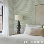 POLLEN MOSS Schumacher Wallpaper wallpaper - SKU 5014962