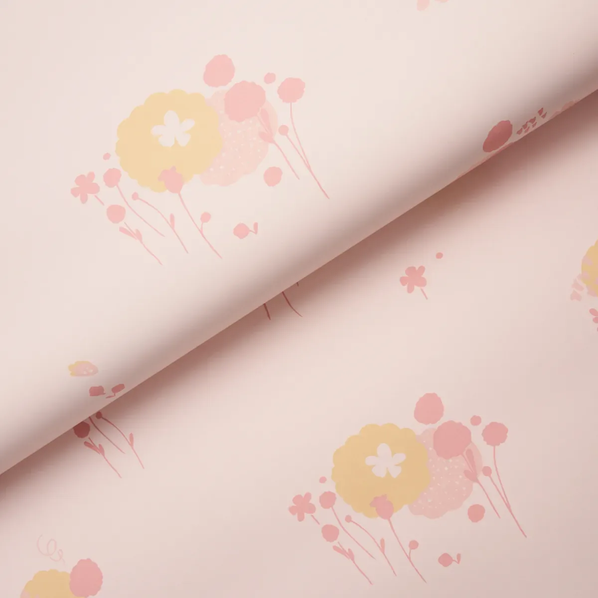 POM POM FOREST - BLUSH Schumacher Wallpaper | Wallpaper Twin POM POM FOREST BLUSH Schumacher Wallpaper wallpaper - SKU 5014060
