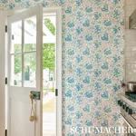 POMEGRANATE BOTANICAL CITRON Schumacher Wallpaper wallpaper - SKU 5010442