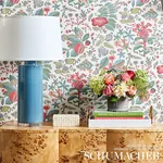 POMEGRANATE BOTANICAL - DOCUMENT Schumacher Wallpaper | Wall POMEGRANATE BOTANICAL DOCUMENT Schumacher Wallpaper wallpaper - SKU 5010441