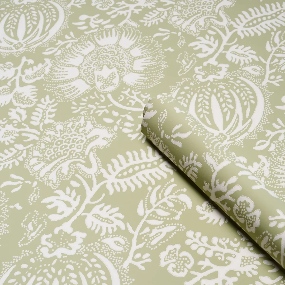 POMEGRANATE PRINT - MOSS Schumacher Wallpaper | Wallpaper Tw POMEGRANATE PRINT MOSS Schumacher Wallpaper wallpaper - SKU 5016371
