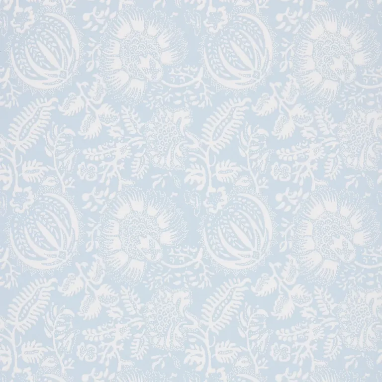 Schumacher POMEGRANATE PRINT wallpaper, color SKY, SKU 5016370