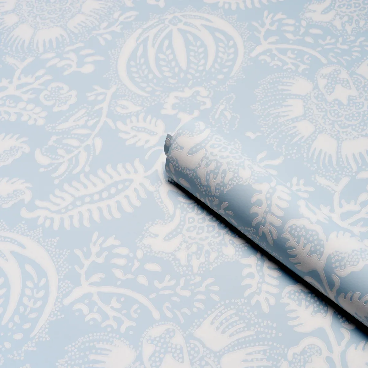 POMEGRANATE PRINT - SKY Schumacher Wallpaper | Wallpaper Twi POMEGRANATE PRINT SKY Schumacher Wallpaper wallpaper - SKU 5016370