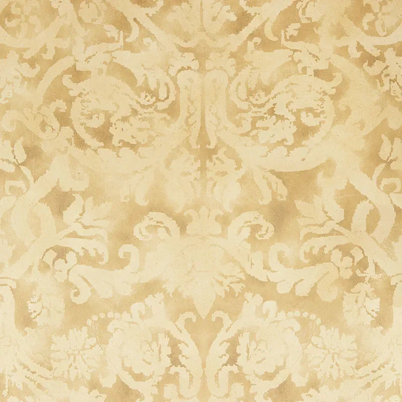 PONTINE DAMASK GRANITE Schumacher Wallpaper wallpaper - SKU 529112