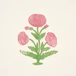 Poppy Print - ROSE & GRASS Schumacher Wallpaper | Wallpaper Poppy Print ROSE & GRASS Schumacher Wallpaper wallpaper - SKU 5017980