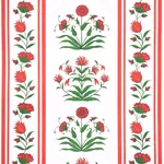 POPPY STRIPES RED Schumacher Wallpaper wallpaper - SKU 5014450