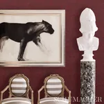 PORPHYRY RED Schumacher Wallpaper wallpaper - SKU 5013902