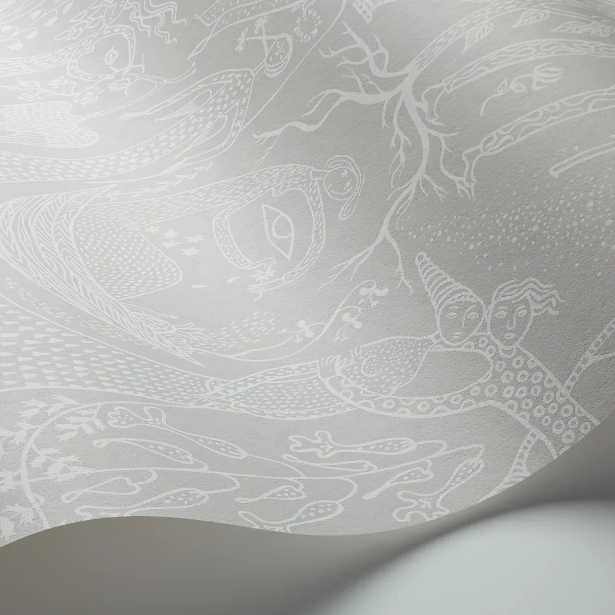 POÈME D'AMOUR - GREY Schumacher Wallpaper | Wallpaper Twins POÈME D'AMOUR GREY Schumacher Wallpaper wallpaper - SKU 1762