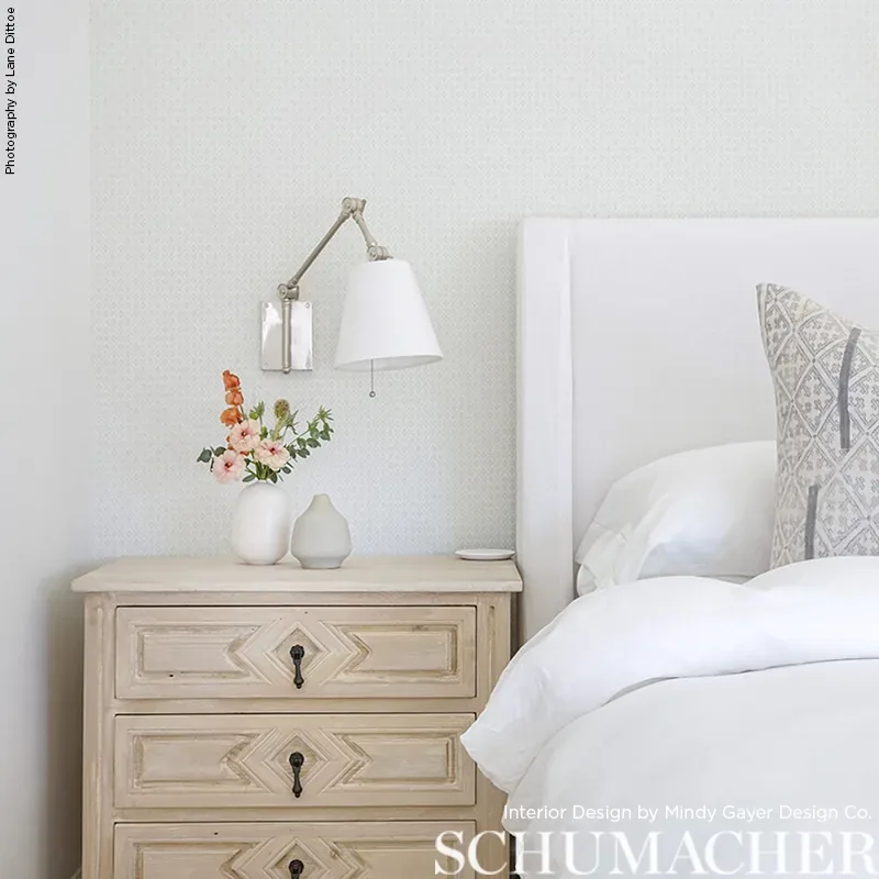 PRESCOTT DIAMOND - MIST Schumacher Wallpaper | Wallpaper Twi PRESCOTT DIAMOND MIST Schumacher Wallpaper wallpaper - SKU 5004150