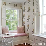 PRETTY PETALS NEUTRAL Schumacher Wallpaper wallpaper - SKU 5015450