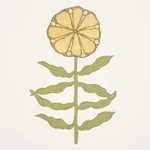PRETTY PETALS - SOFT YELLOW Schumacher Wallpaper | Wallpaper PRETTY PETALS SOFT YELLOW Schumacher Wallpaper wallpaper - SKU 5015452