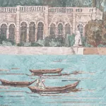 PROMENADE 4 PANEL SET DOCUMENT Schumacher Wallpaper wallpaper - SKU 5018120