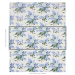 PROUST'S LILACS BLUE Schumacher Wallpaper wallpaper - SKU 5014311