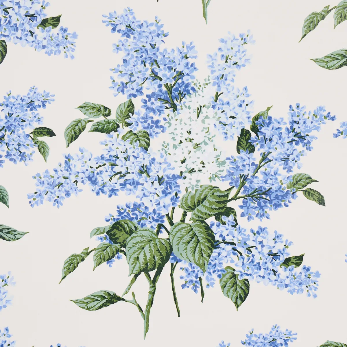 PROUST'S LILACS BLUE Schumacher Wallpaper wallpaper - SKU 5014311