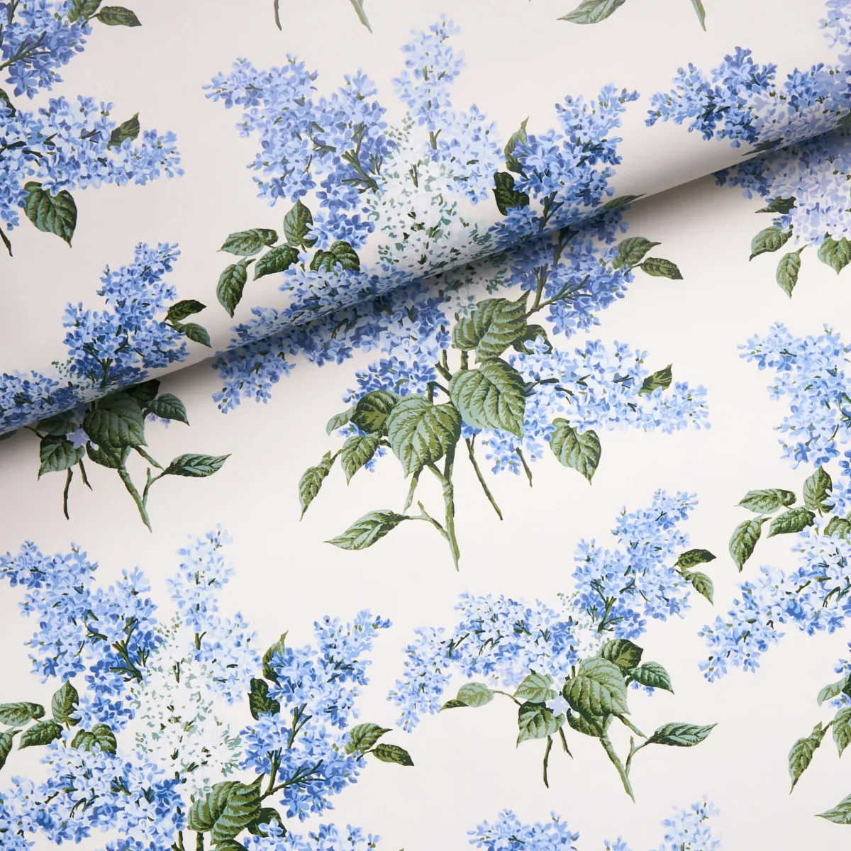 PROUST'S LILACS BLUE Schumacher Wallpaper wallpaper - SKU 5014311