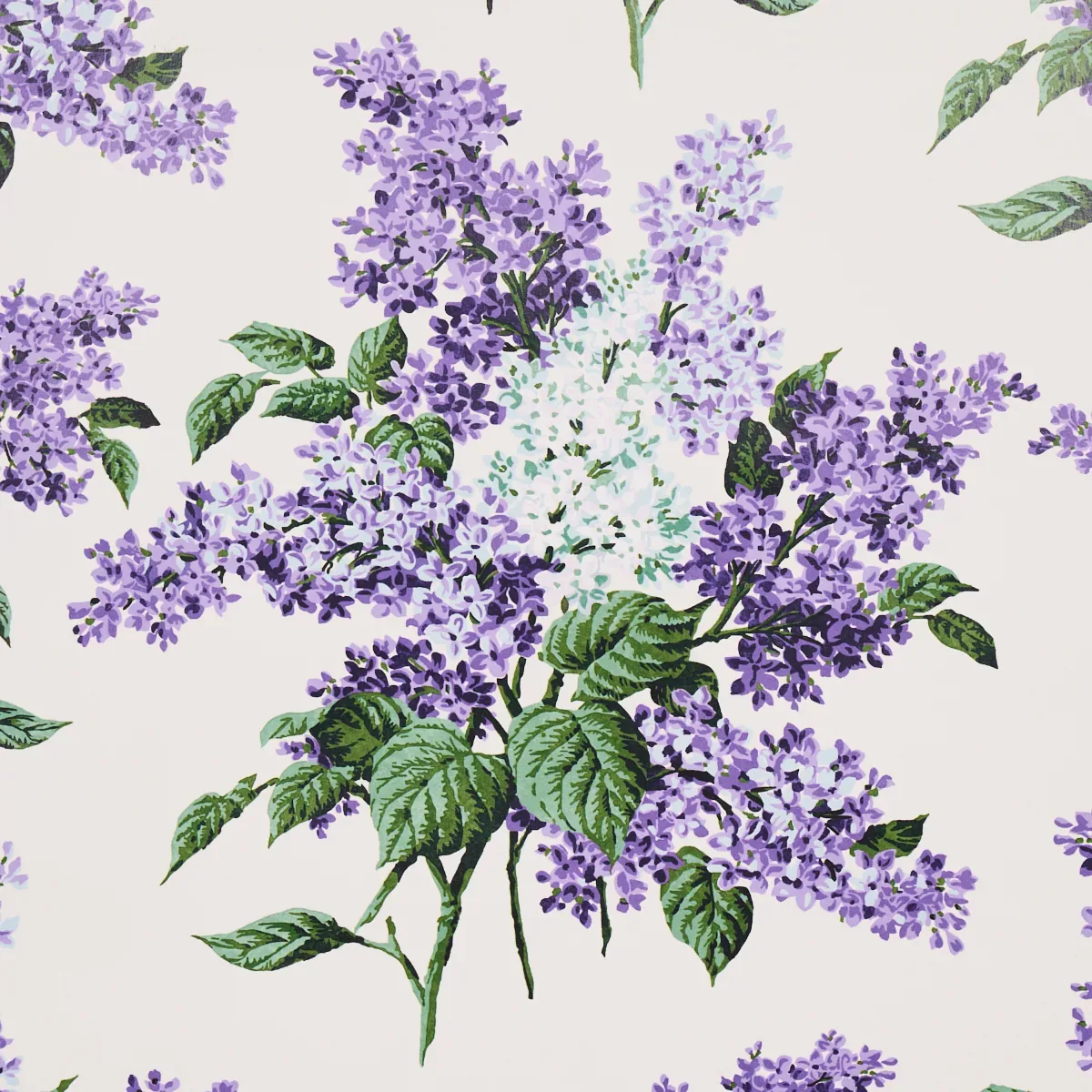 PROUST'S LILACS PURPLE Schumacher Wallpaper wallpaper - SKU 5014310