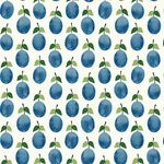 PRUNUS - BLUE Schumacher Wallpaper | Wallpaper Twins PRUNUS BLUE Schumacher Wallpaper wallpaper - SKU 1974