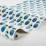 PRUNUS - BLUE Schumacher Wallpaper | Wallpaper Twins PRUNUS BLUE Schumacher Wallpaper wallpaper - SKU 1974