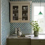 PRUNUS - BLUE Schumacher Wallpaper | Wallpaper Twins PRUNUS BLUE Schumacher Wallpaper wallpaper - SKU 1974