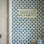 PRUNUS - BLUE Schumacher Wallpaper | Wallpaper Twins PRUNUS BLUE Schumacher Wallpaper wallpaper - SKU 1974