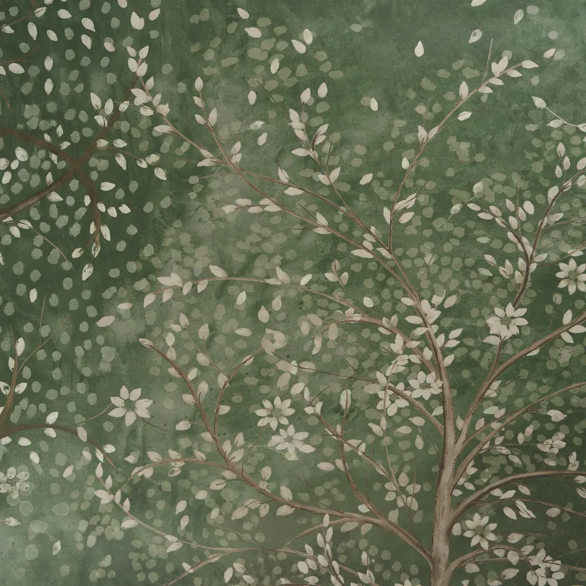 Psalm 3 Panel Set - CYPRESS Schumacher Wallpaper | Wallpaper Psalm 3 Panel Set CYPRESS Schumacher Wallpaper wallpaper - SKU 5017140