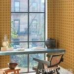 Schumacher PUNTINI SISAL - TANLINES Wallpaper | Buy Online SKU 5017870