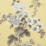 PYNE HOLLYHOCK - BUTTERCUP Schumacher Wallpaper | Wallpaper PYNE HOLLYHOCK BUTTERCUP Schumacher Wallpaper wallpaper - SKU 5006925